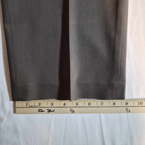 Talbots The Bedford Straight Leg Pants - Slate Gray - Refined Bedford Cord - Picture 7 of 10
